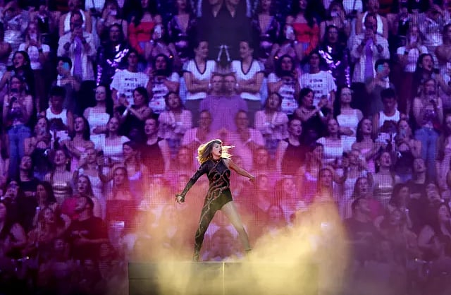 Taylor Swift's Olympic Surprise! - Getty Images